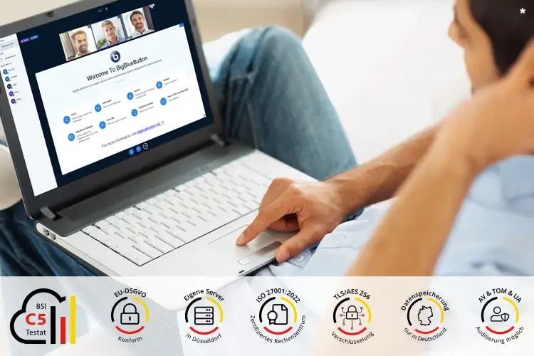 BBB-Server für BigBlueButton* – gehostet in Deutschland BBB-Server für BigBlueButton* – gehostet in Deutschland
